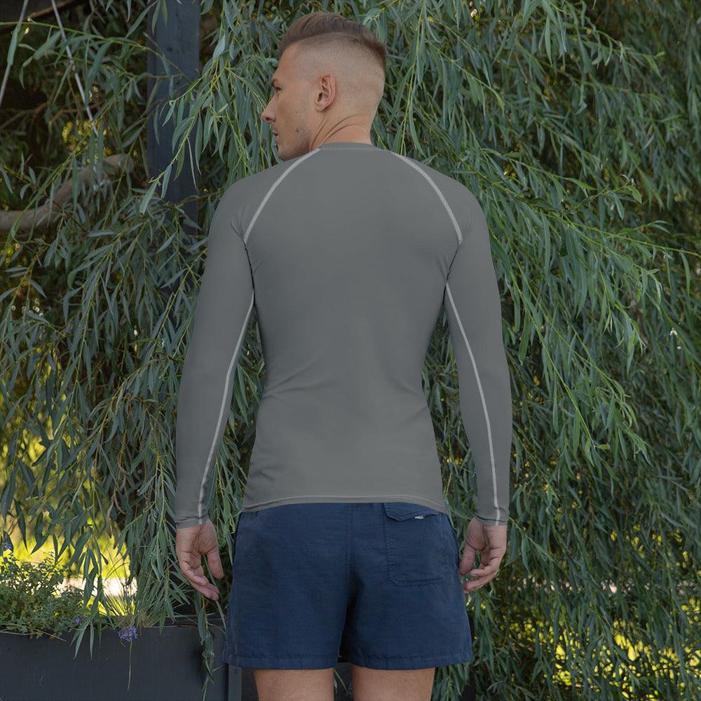 Men's Rash Guard Logs Grey W F GIO JACK