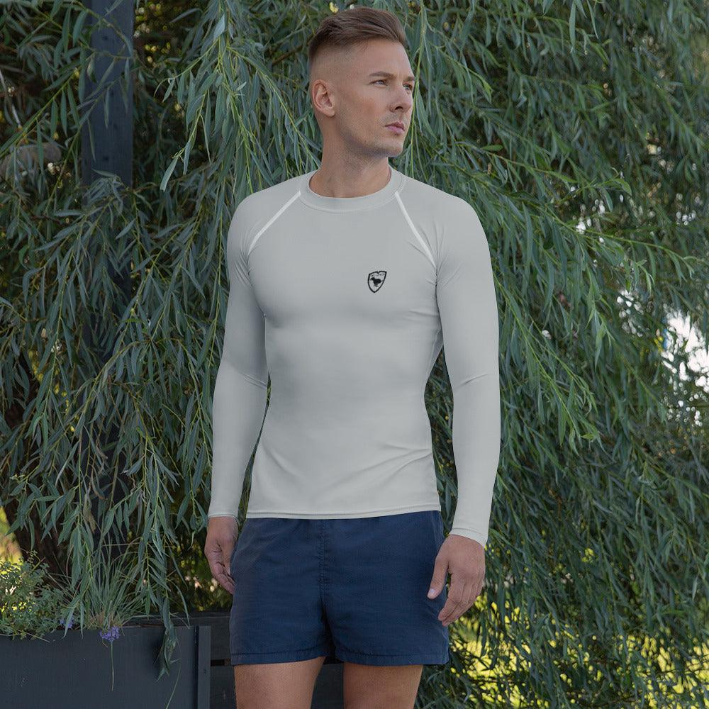 Men's Rash Guard Logo 1 Silver B F GIO JACK