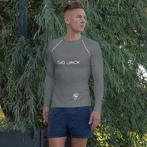 Men's Rash Guard Logs Grey W F GIO JACK