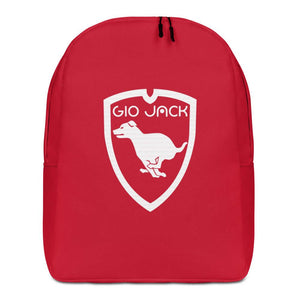 Backpack Logo 1 Red W F GIO JACK