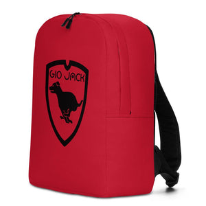 Backpack Logo 1 Red B F GIO JACK