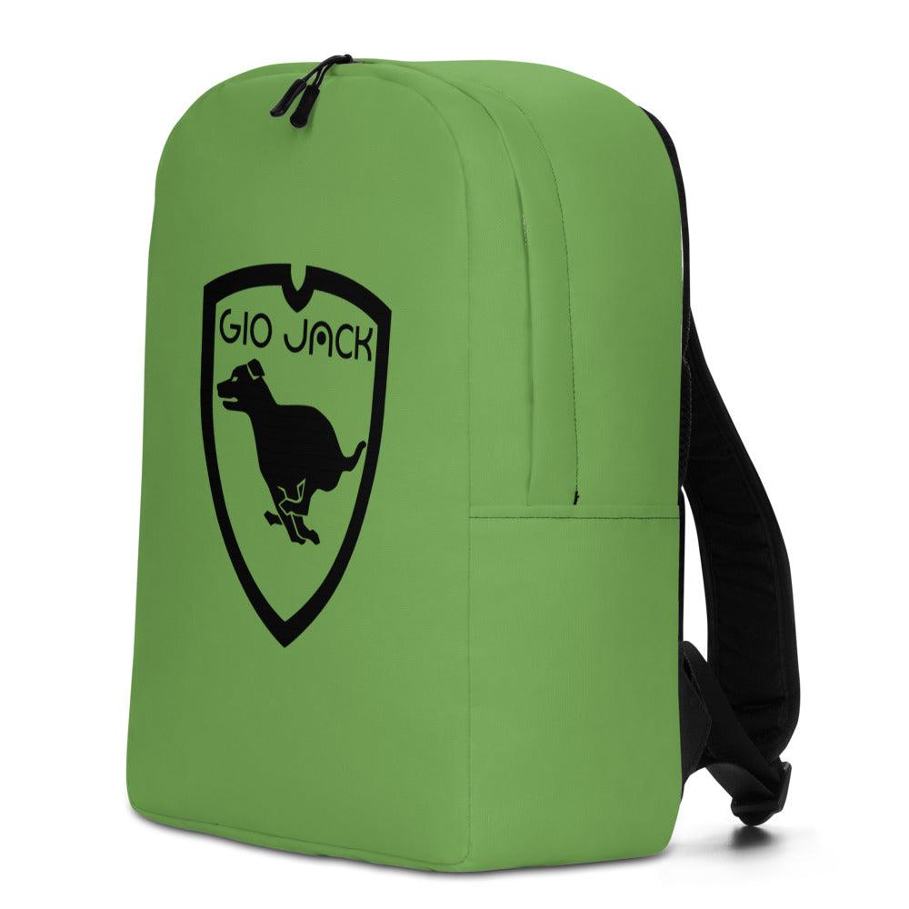 Backpack Logo 1 Green B F GIO JACK