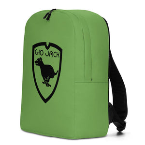 Backpack Logo 1 Green B F GIO JACK