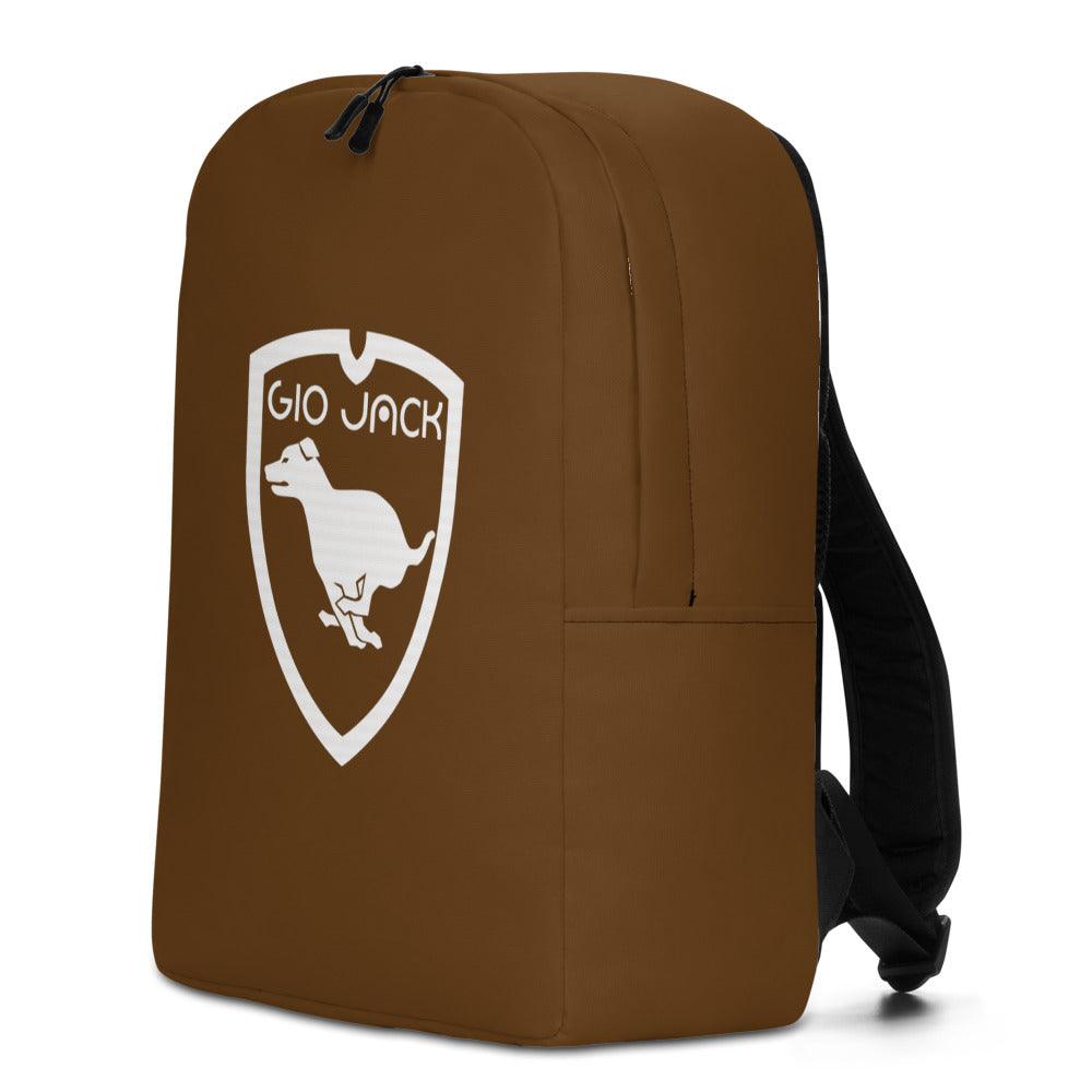 Backpack Logo 1 Brown W F GIO JACK