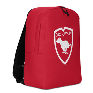 Backpack Logo 1 Red W F GIO JACK