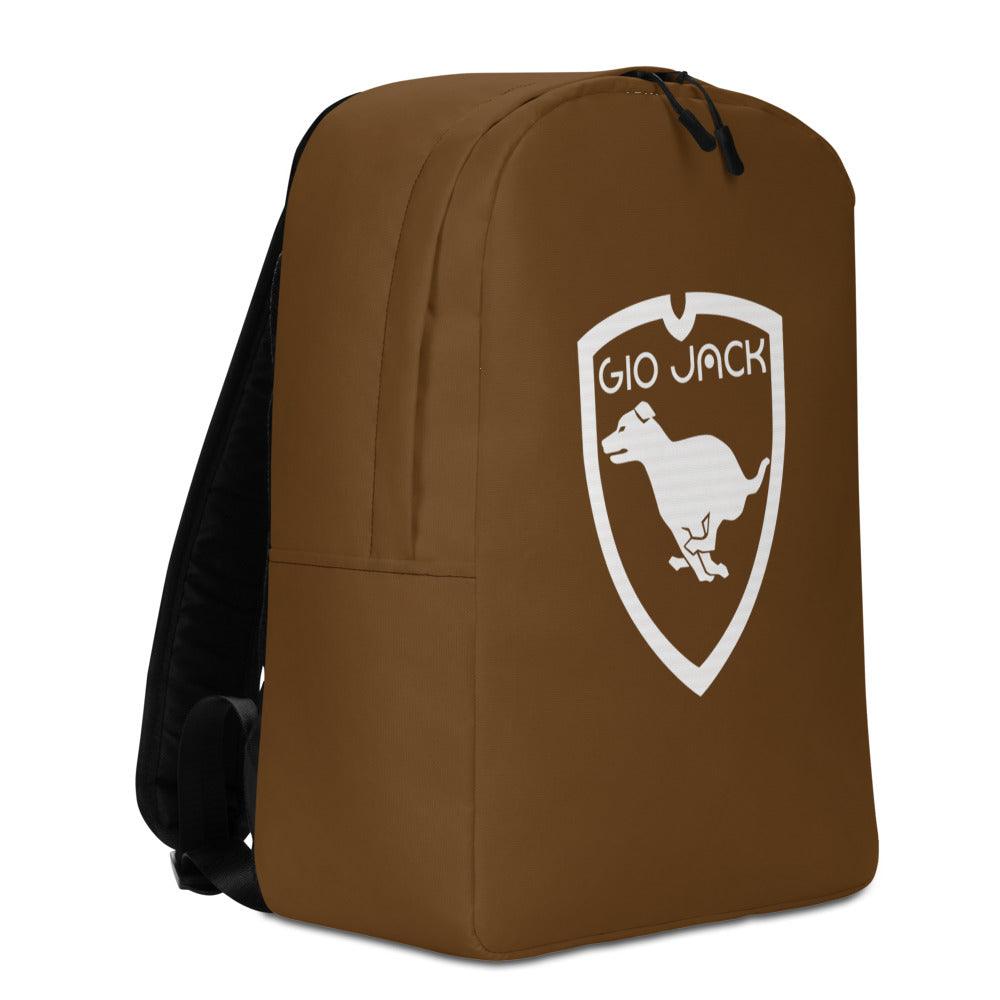Backpack Logo 1 Brown W F GIO JACK