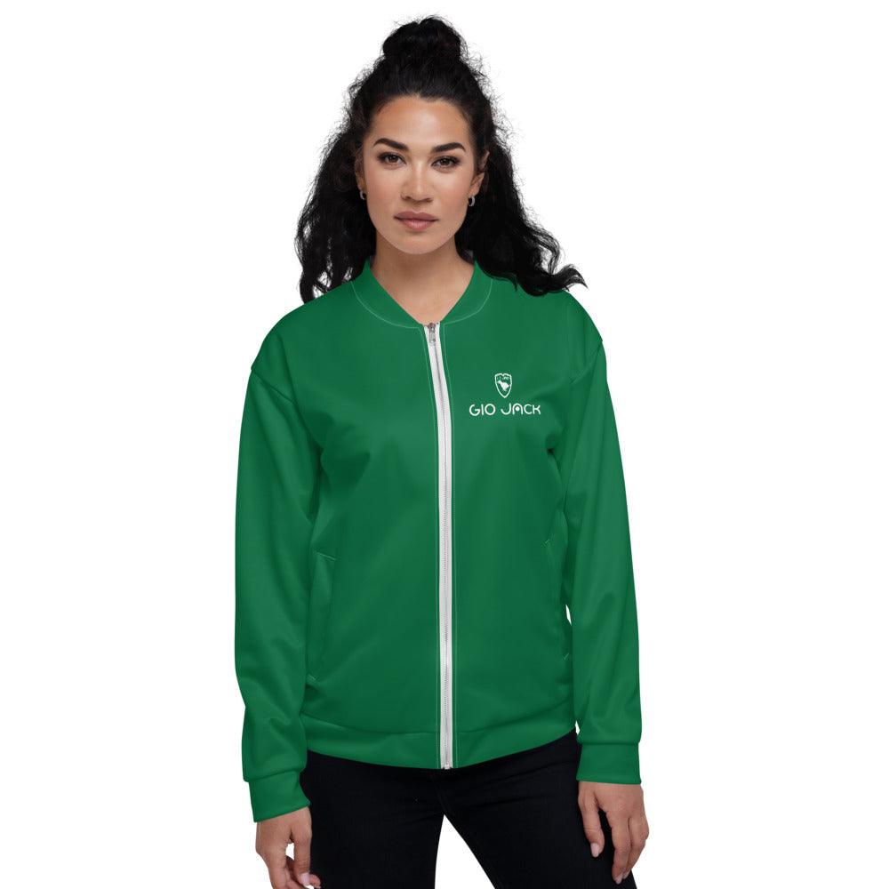 Unisex Bomber Jacket Wom Logs Jewel W F GIO JACK
