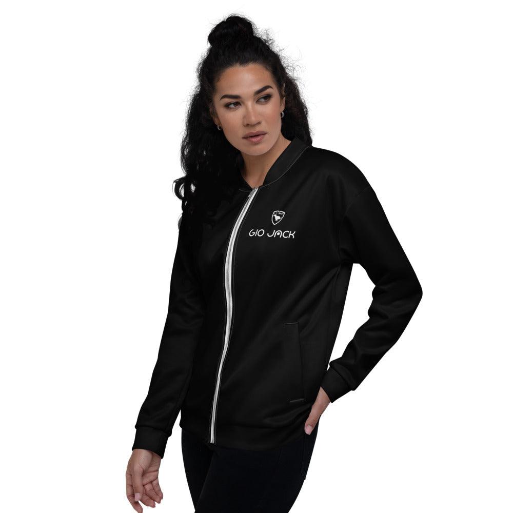 Unisex Bomber Jacket Wom Logs W F GIO JACK