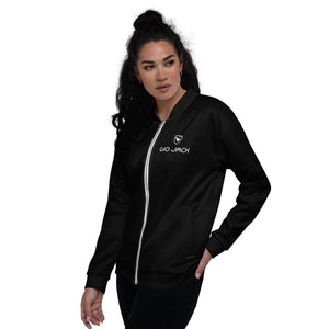 Unisex Bomber Jacket Wom Logs W F GIO JACK
