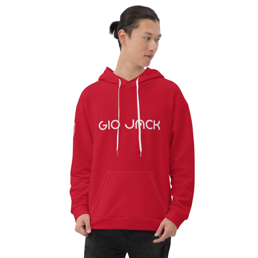 Hoodie Logs Red W FSR GIO JACK
