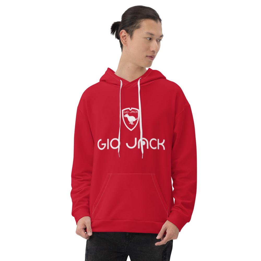 Hoodie Logs 2 Red W F GIO JACK