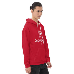 Hoodie Logs 2 Red W F GIO JACK