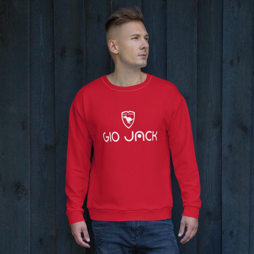 Sweatshirt Logs 2 Red W F GIO JACK