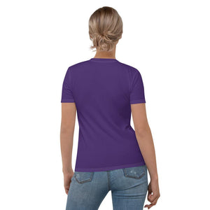 T-shirt Logs plus Purple W F GIO JACK