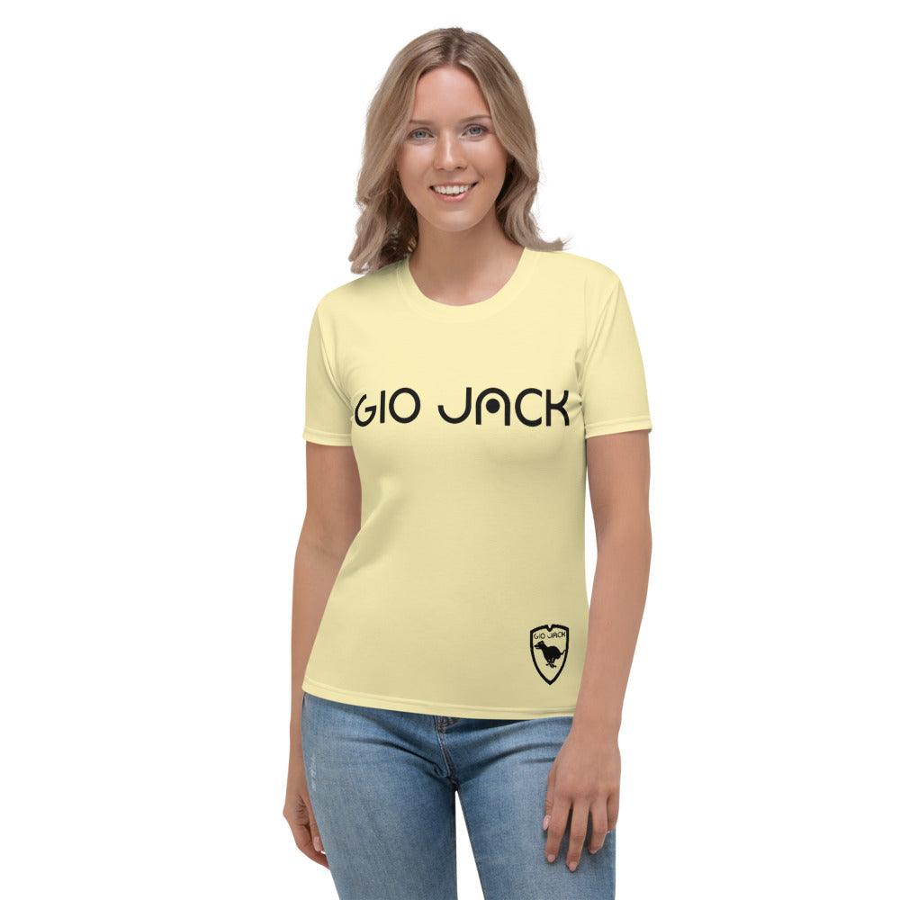 T-shirt Logs plus Light Yellow B F GIO JACK