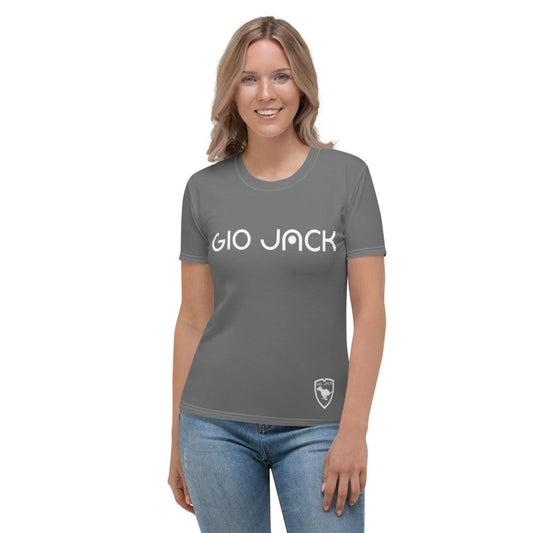 T-shirt Logs plus Grey W F GIO JACK