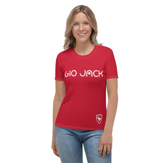 T-shirt Logs plus Red W F GIO JACK