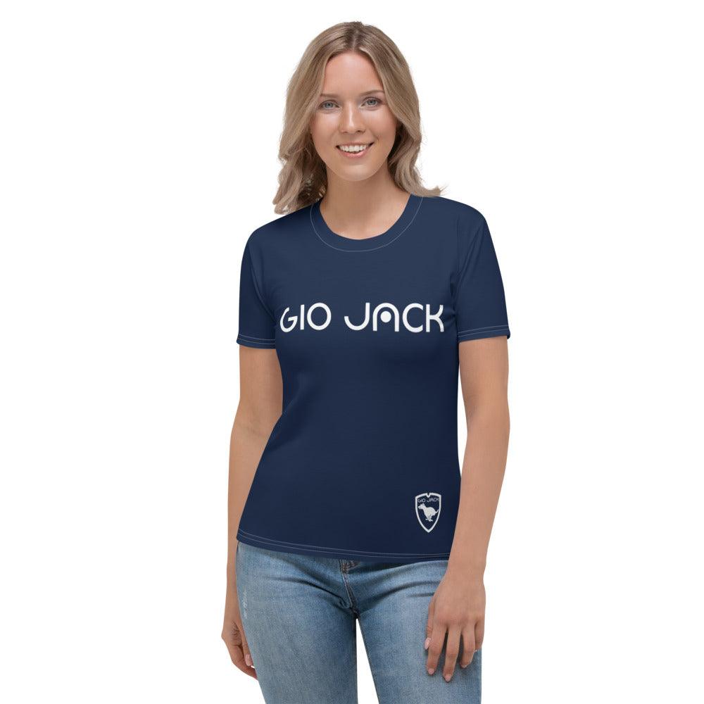 T-shirt Logs plus Navy W F GIO JACK