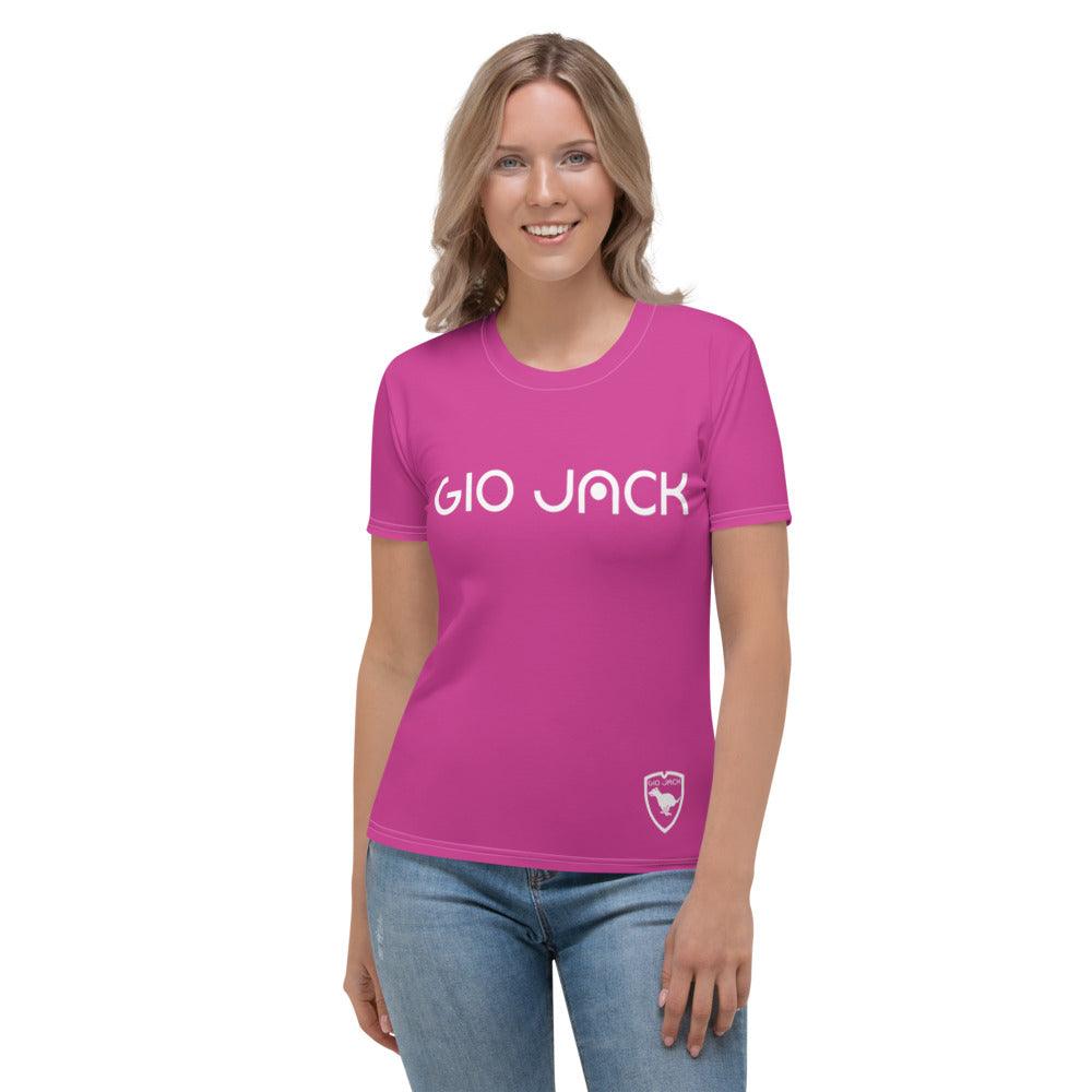 T-shirt Logs plus Deep Cherry W F GIO JACK