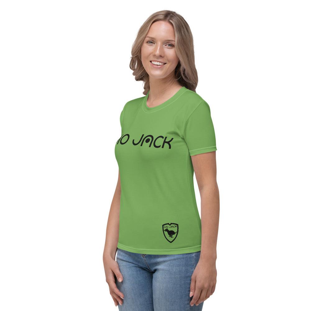 T-shirt Logs plus Green B F GIO JACK