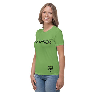 T-shirt Logs plus Green B F GIO JACK