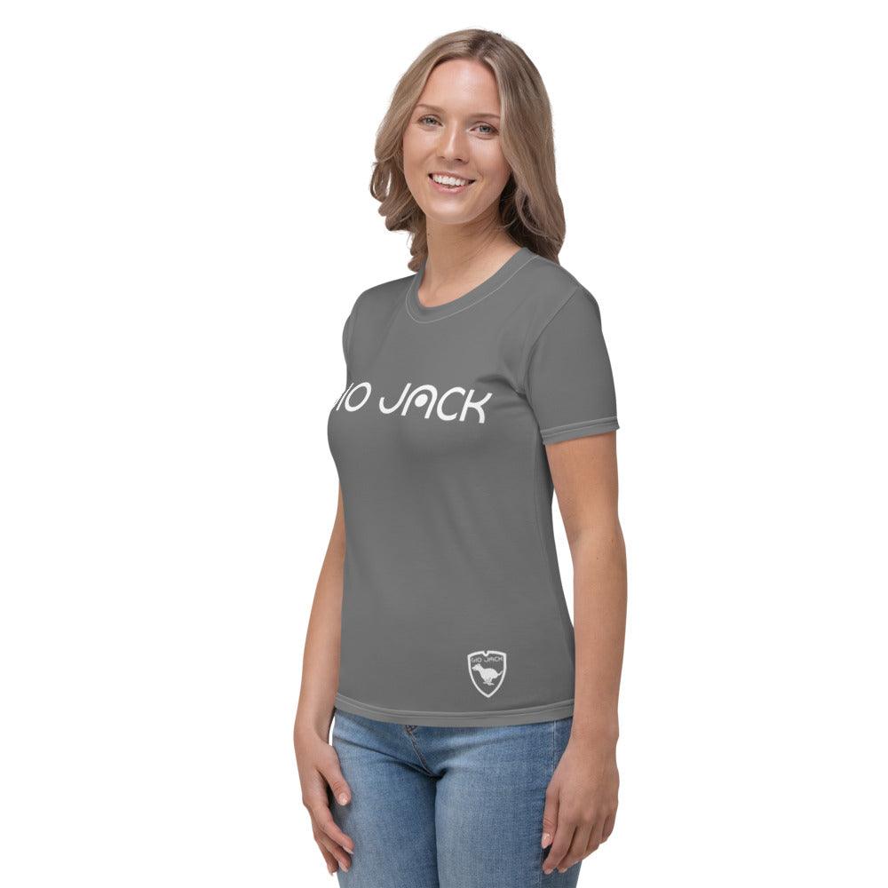 T-shirt Logs plus Grey W F GIO JACK