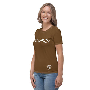 T-shirt Logs plus Brown W F GIO JACK