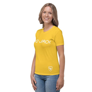 T-shirt Logs plus Yellow W F GIO JACK