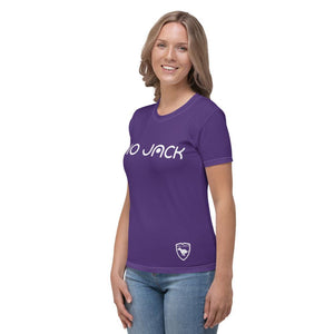 T-shirt Logs plus Purple W F GIO JACK