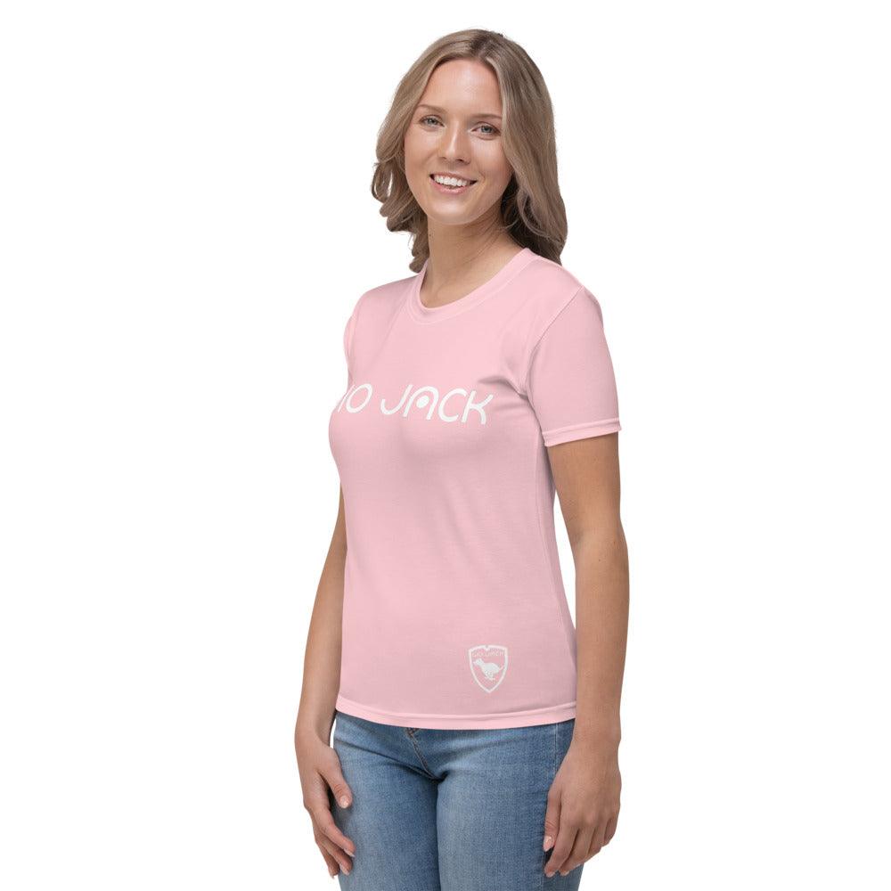 T-shirt Logs plus Pink W F GIO JACK