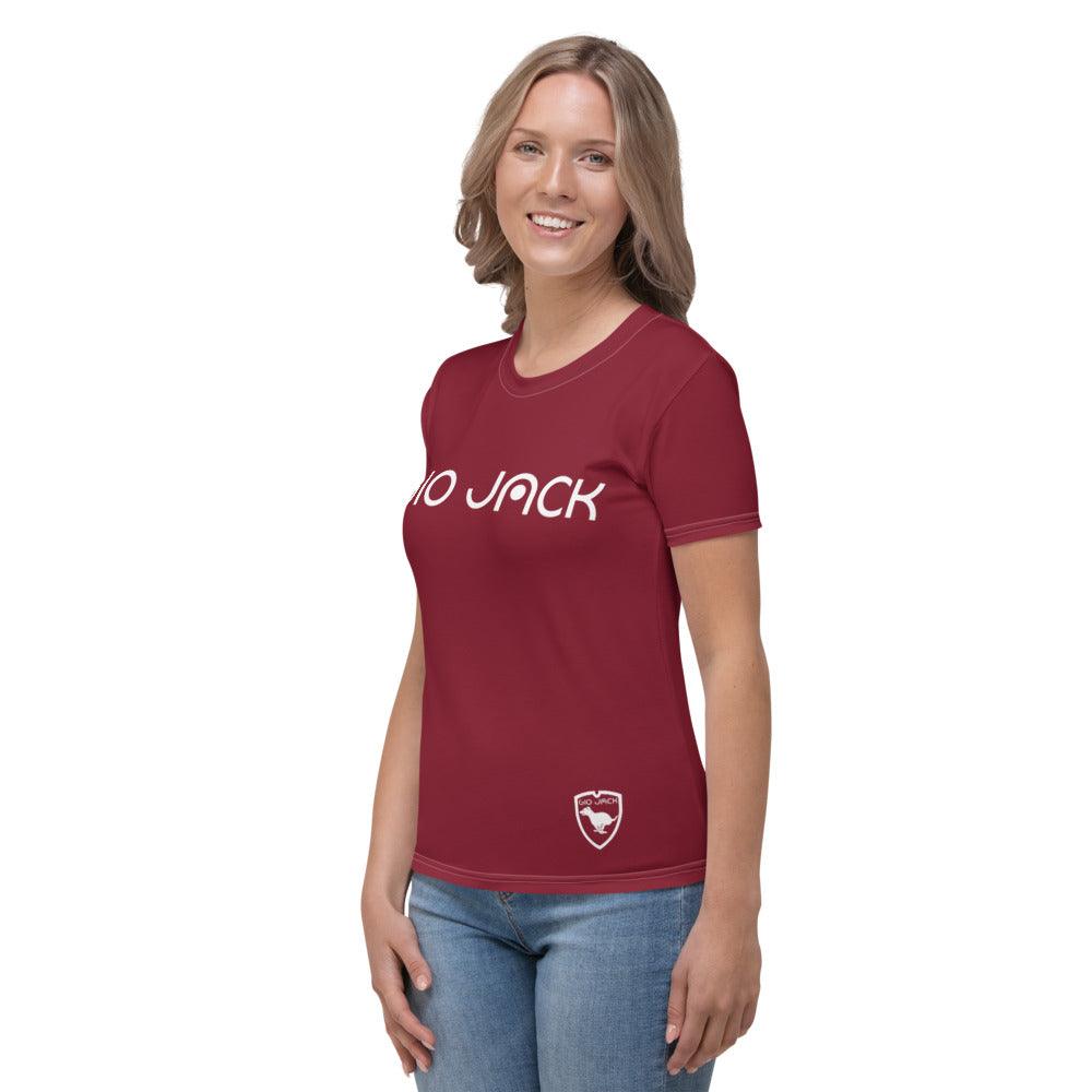 T-shirt Logs plus Bordeaux W F GIO JACK