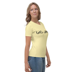 T-shirt Logs plus Light Yellow B F GIO JACK