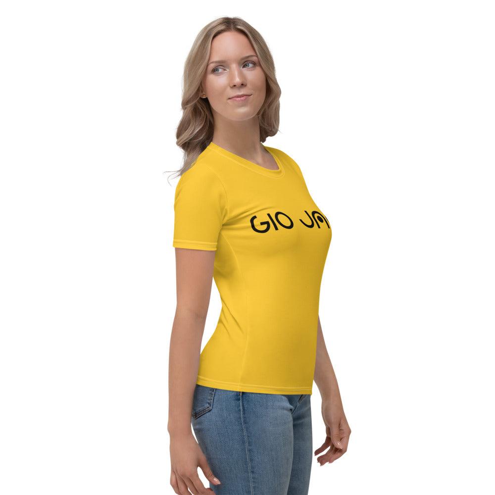 T-shirt Logs plus Yellow B F GIO JACK