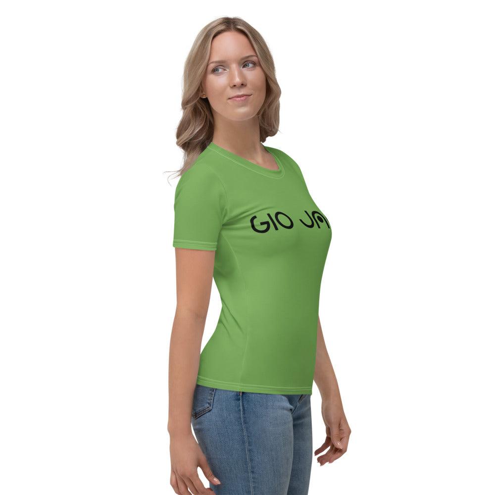 T-shirt Logs plus Green B F GIO JACK