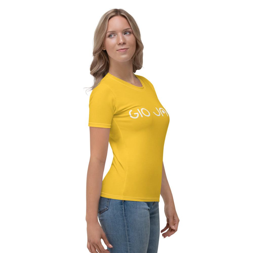 T-shirt Logs plus Yellow W F GIO JACK