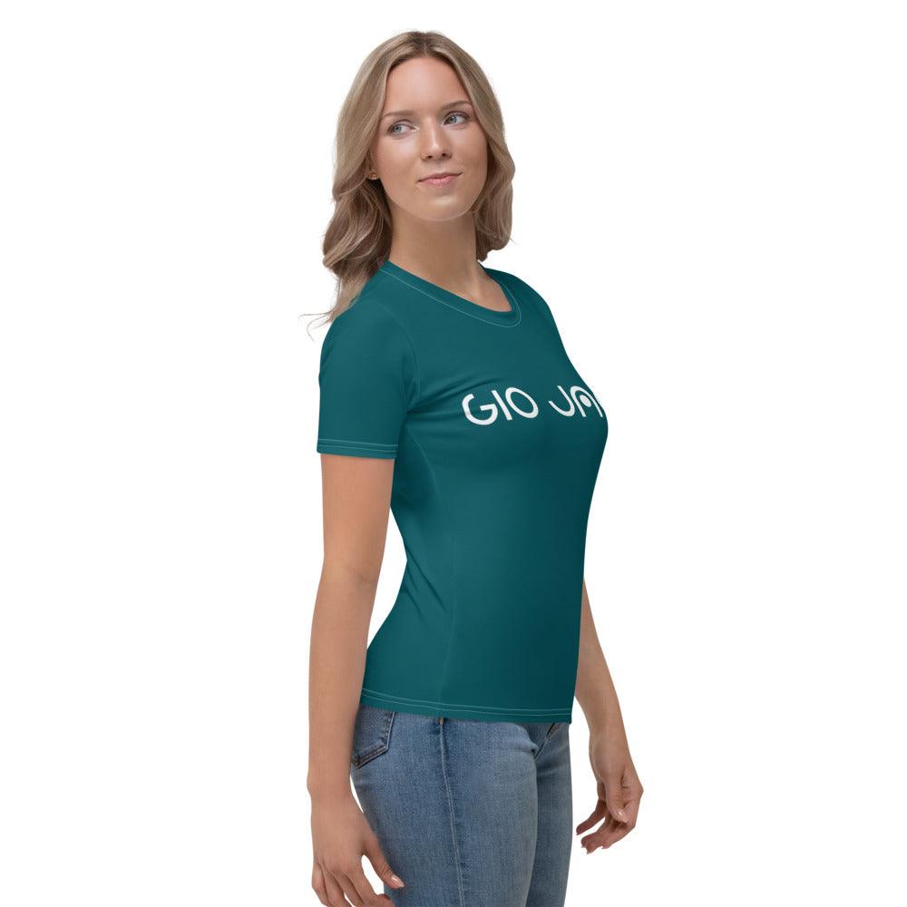 T-shirt Logs plus Sherpa blue W F GIO JACK