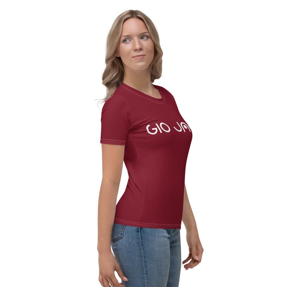 T-shirt Logs plus Bordeaux W F GIO JACK