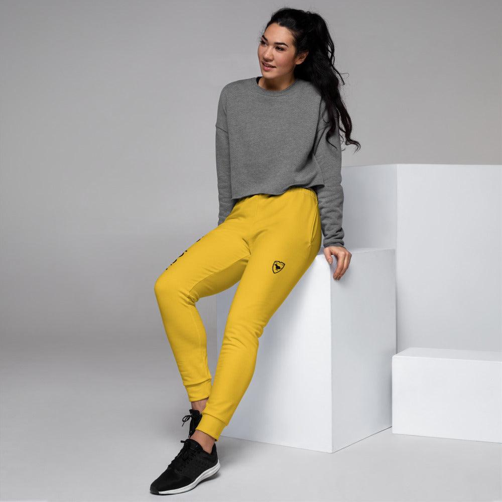 Women's Joggers Logs V Yellow B F GIO JACK