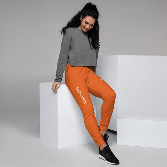 Women's Joggers Logs V Orange W F GIO JACK