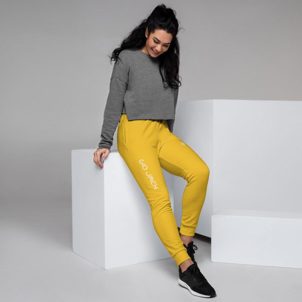 Women's Joggers Logs V Yellow W F GIO JACK