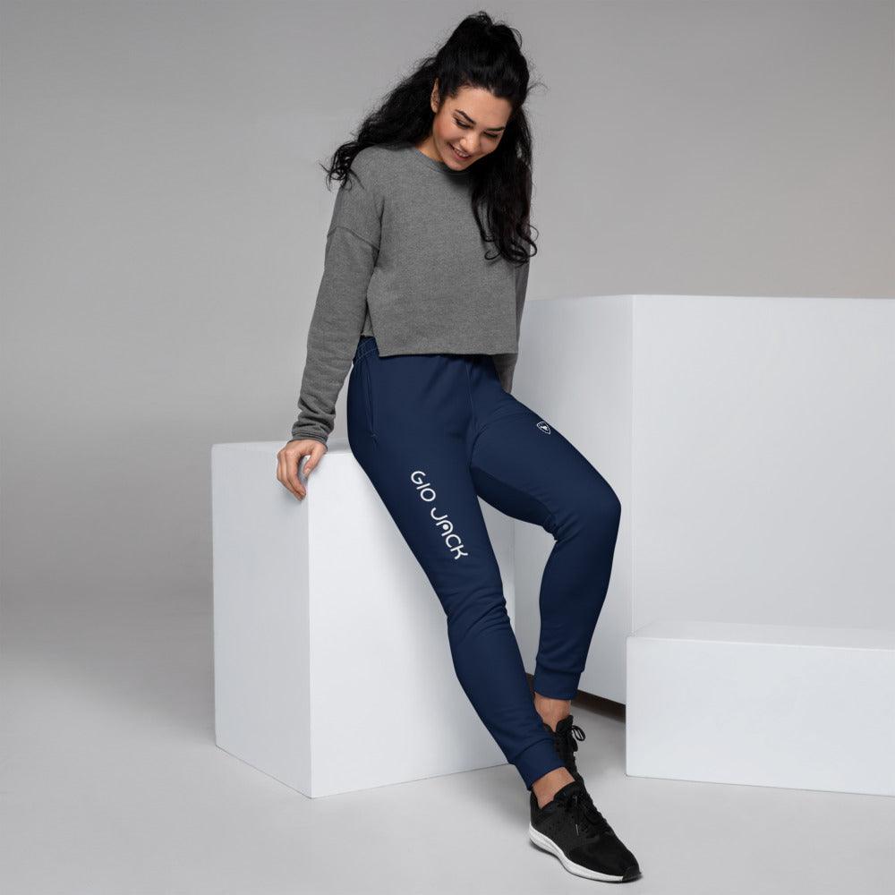 Women's Joggers Logs V Navy W F GIO JACK