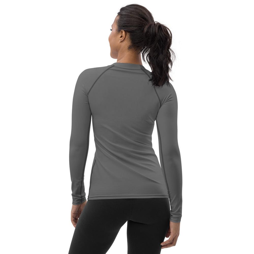 Women's Rash Guard Logs 1 Grey W GIO JACK