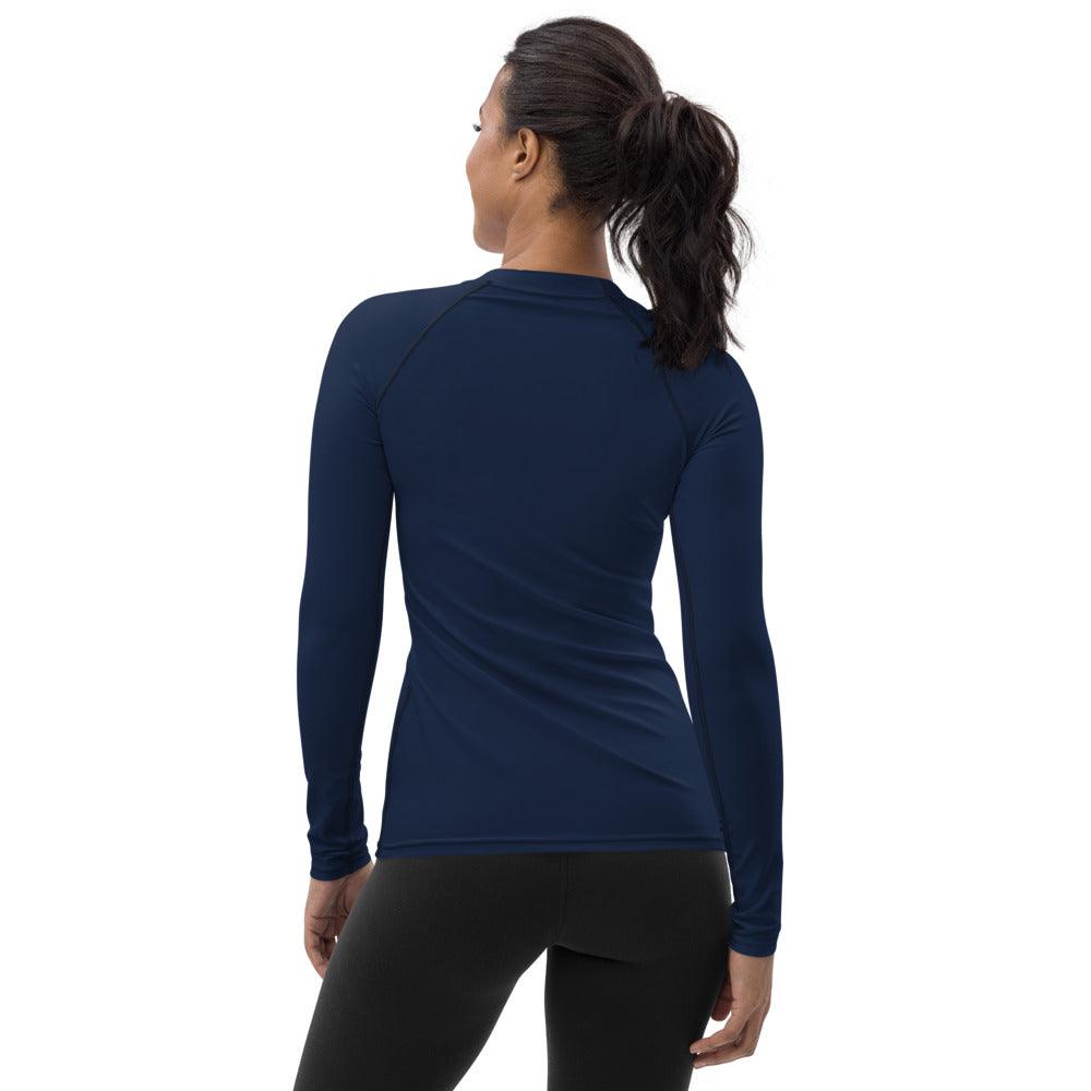 Women's Rash Guard Logs 1 Navy W GIO JACK