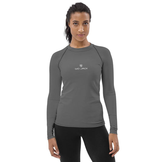 Women's Rash Guard Logs 1 Grey W GIO JACK