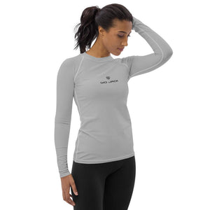 Women's Rash Guard Logs 1 Silver B GIO JACK