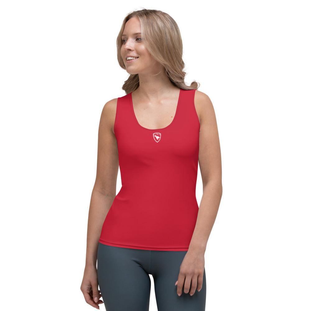 Tank Top Logs Red W FR GIO JACK