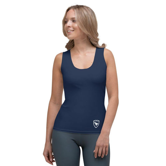 Tank Top Logs 2 Navy W FR GIO JACK