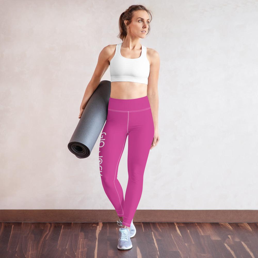 Yoga Leggins Logs V Deep Cherry W F GIO JACK