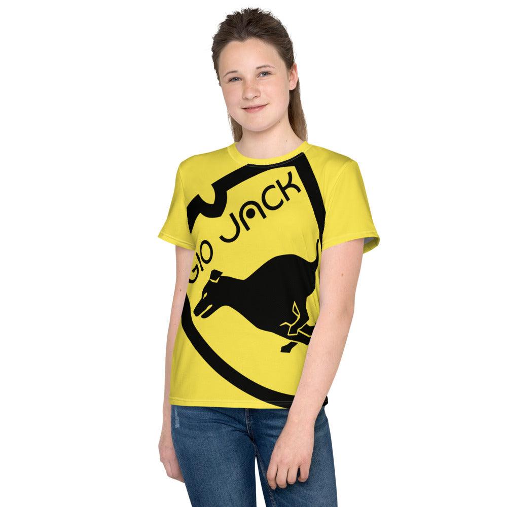 Youth crew neck t-shirt Logo 1 Paris daisy B F GIO JACK
