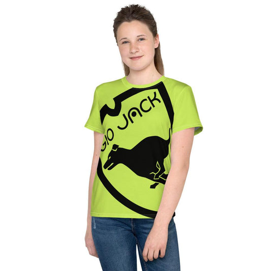 Youth crew neck t-shirt Logo 1 Mindaro B F GIO JACK